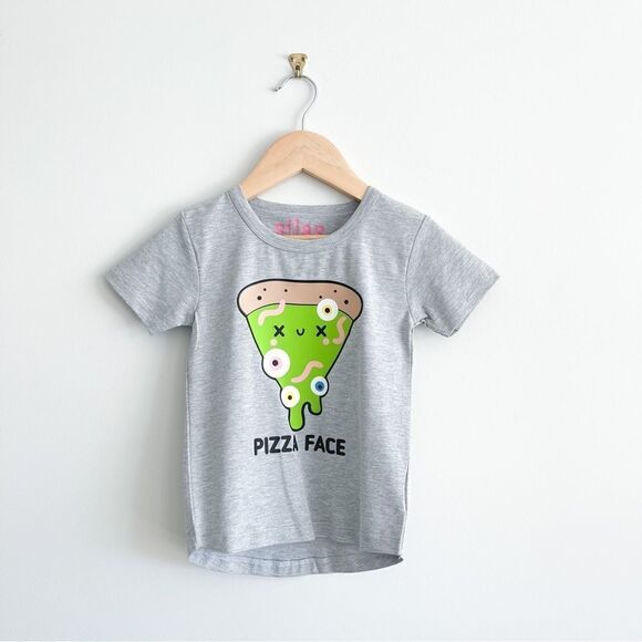 Pizza face // Silas + the sloth // small shop // size 2t - Picture 1 of 7